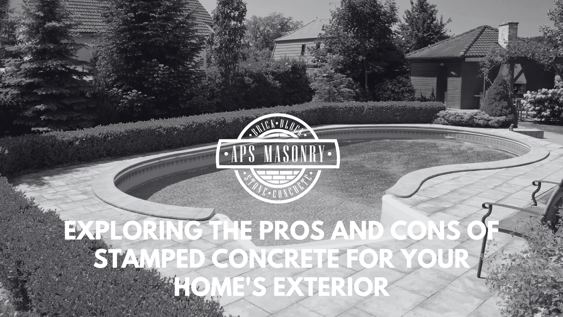 Stamped Concrete Pros and Cons